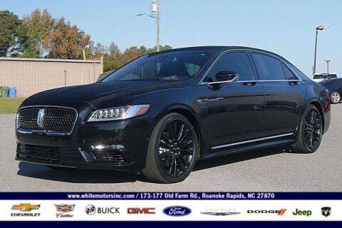 2020 Lincoln Continental for sale at Roanoke Rapids Auto Group in Roanoke Rapids NC