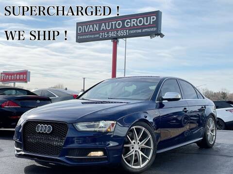 2013 Audi S4 for sale at Divan Auto Group in Feasterville Trevose PA