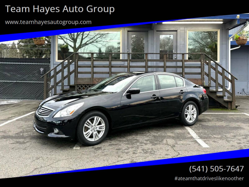 2011 Infiniti G25 Sedan for sale at Team Hayes Auto Group in Eugene OR