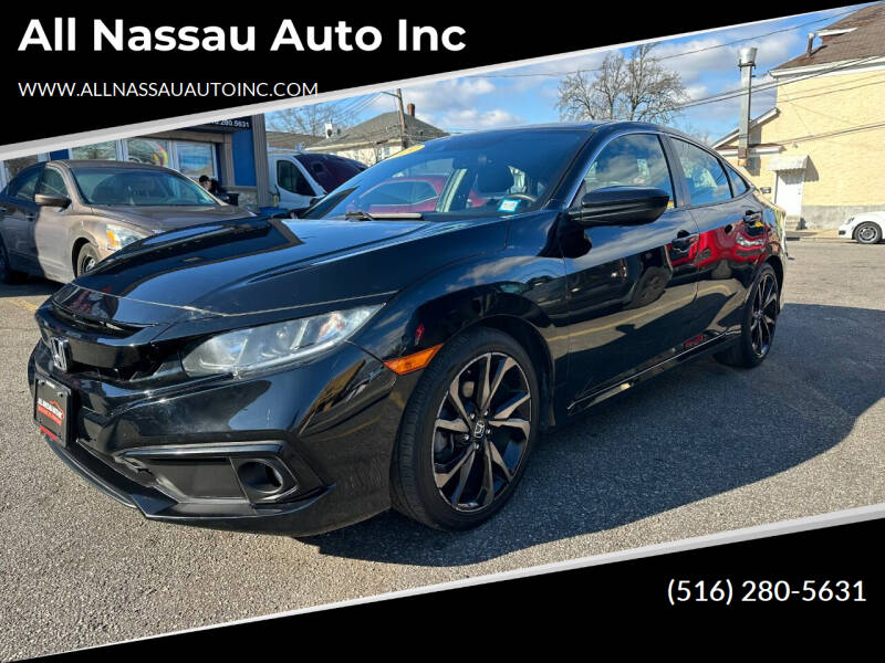 2019 Honda Civic for sale at CAR PRO AUTO SALES in Uniondale NY