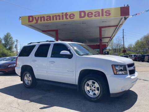 2013 Chevrolet Tahoe for sale at Dynamite Deals LLC in Arnold MO