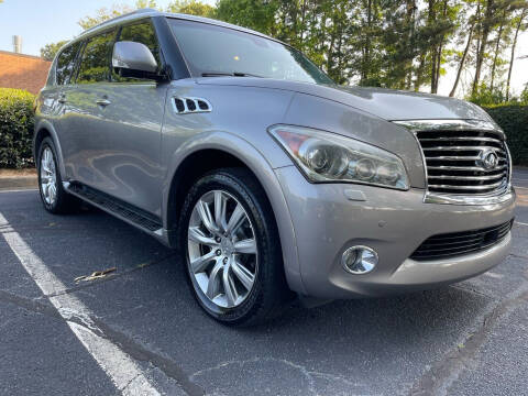 2013 Infiniti QX56 for sale at United Luxury Motors in Stone Mountain GA