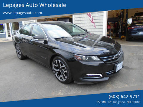 2018 Chevrolet Impala for sale at Lepages Auto Wholesale in Kingston NH