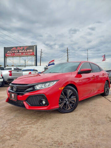 2018 Honda Civic for sale at AMT AUTO SALES LLC in Houston TX