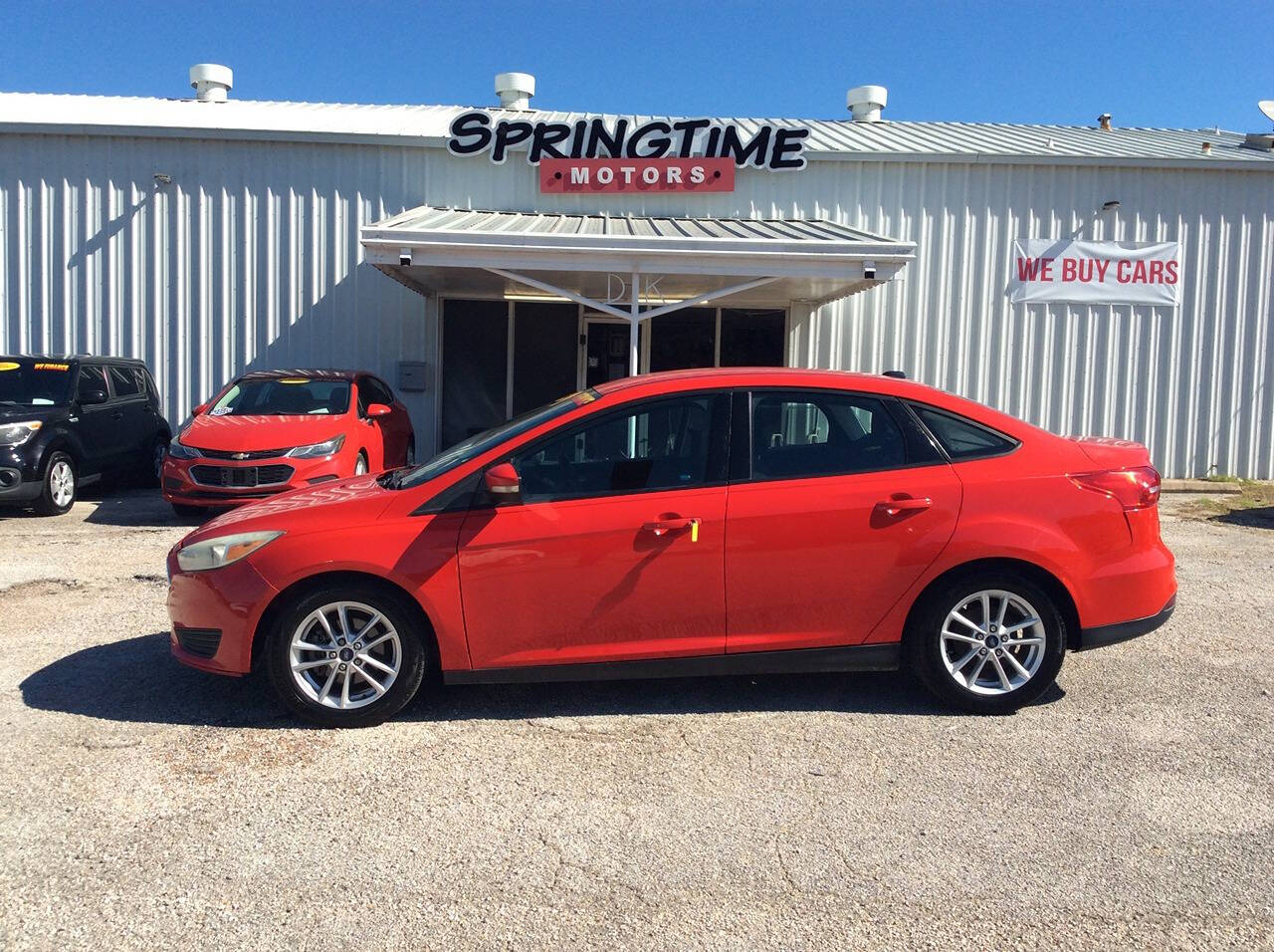 2016 Ford Focus for sale at SPRINGTIME MOTORS in Huntsville, TX