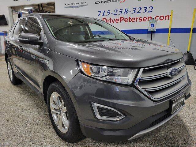 2015 Ford Edge for sale at PETERSEN CHRYSLER DODGE JEEP - Used in Waupaca WI