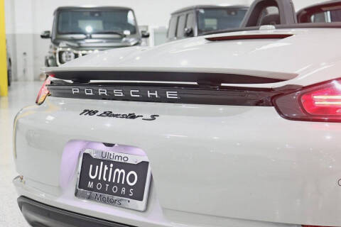 2018 Porsche 718 Boxster S