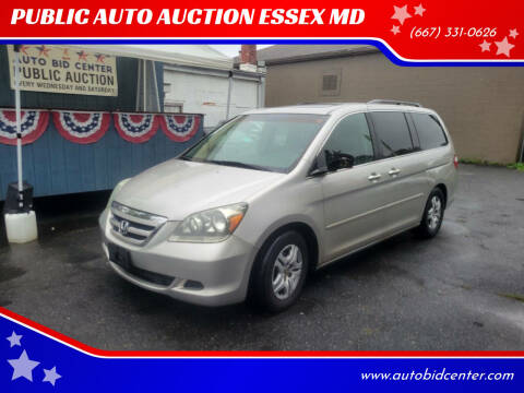 2006 Honda Odyssey for sale at PUBLIC AUTO AUCTION ESSEX MD in Essex MD