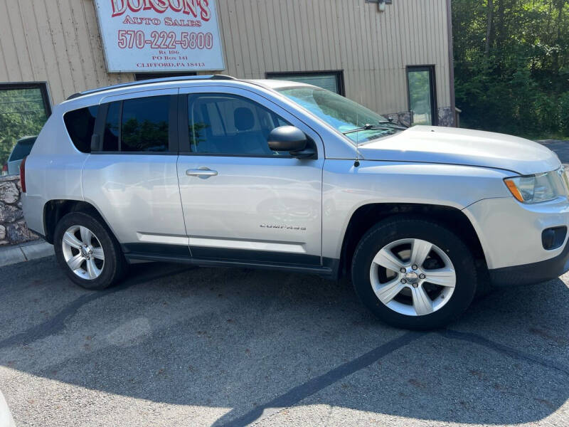 2012 Jeep Compass for sale at DORSON'S AUTO SALES in Clifford PA