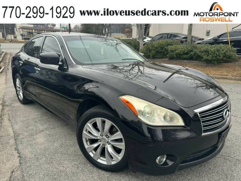 2011 Infiniti M37 for sale at Motorpoint Roswell in Roswell GA