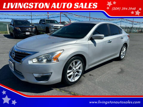 2013 Nissan Altima for sale at LIVINGSTON AUTO SALES in Livingston CA