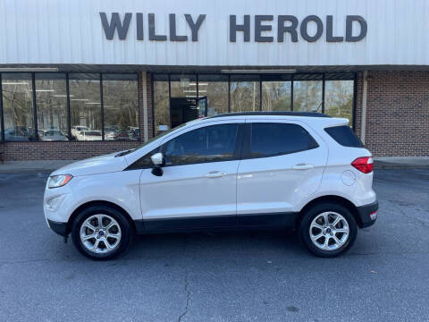 2020 Ford EcoSport for sale at Willy Herold Automotive in Columbus GA