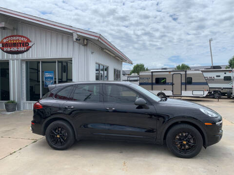 2016 Porsche Cayenne for sale at Motorsports Unlimited in McAlester OK