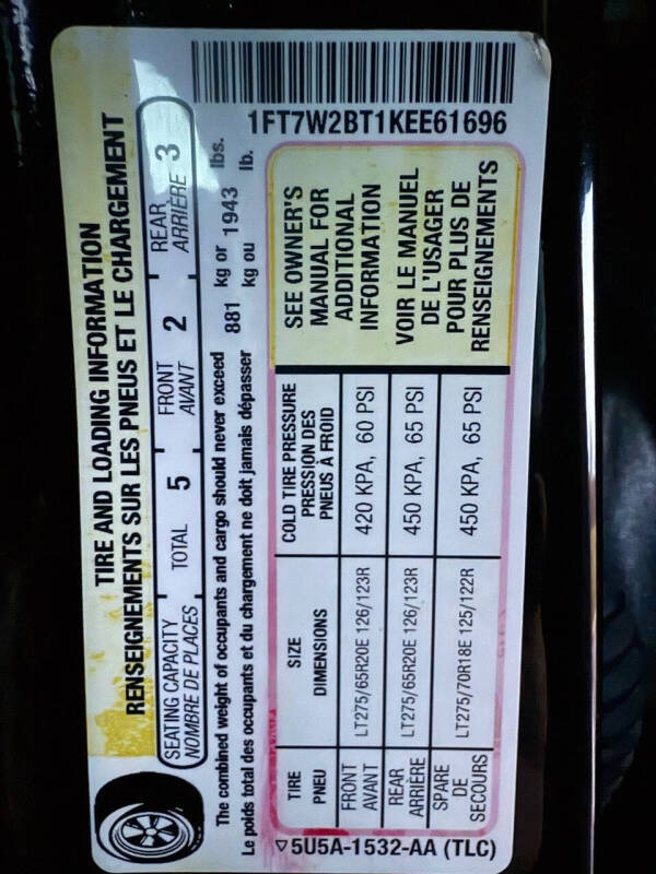 2019 Ford F-250 Super Duty Lariat