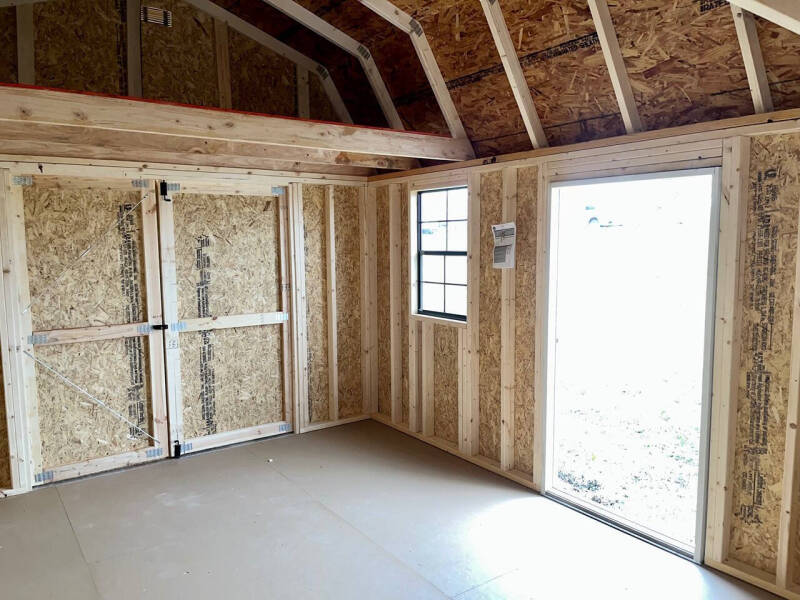2025 Derksen 12x16 Side Lofted Barn