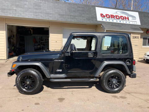 Jeep Wrangler For Sale in Sioux City, IA - Gordon Auto Sales LLC