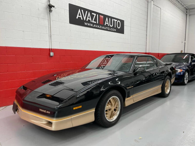 1986 Pontiac Firebird for sale at AVAZI AUTO GROUP LLC in Gaithersburg MD
