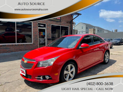 2012 Chevrolet Cruze for sale at Auto Source in Ralston NE