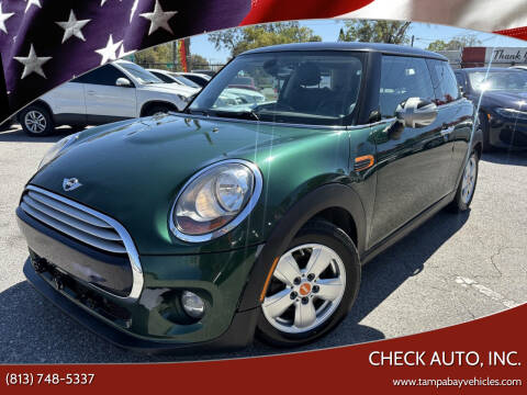 2015 MINI Hardtop 2 Door for sale at CHECK AUTO, INC. in Tampa FL