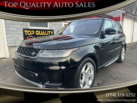 2019 Land Rover Range Rover Sport for sale at Top Quality Auto Sales in Westport MA