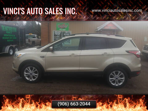 2017 Ford Escape for sale at Vinci's Auto Sales Inc. in Bessemer MI