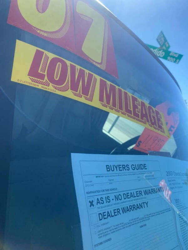 2007 Chevrolet Express 1500