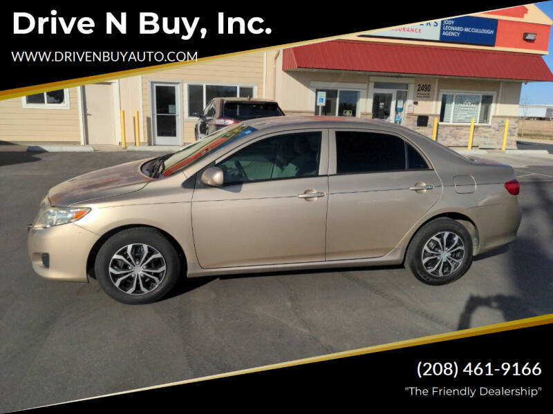 2010 Toyota Corolla for sale at Drive N Buy, Inc. in Nampa ID