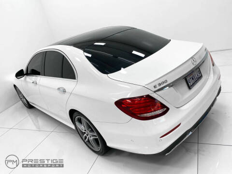 2018 Mercedes-Benz E-Class E 300