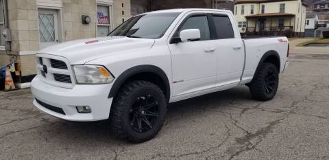 2010 Dodge Ram Pickup 1500 for sale at Steel River Preowned Auto II in Bridgeport OH