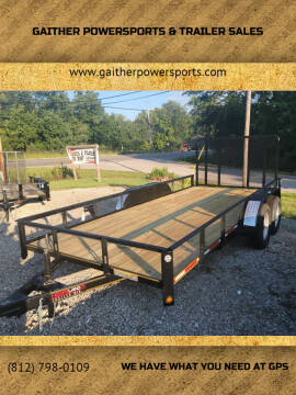 2022 Heartland 16'x82" utility tandem axle for sale at Gaither Powersports & Trailer Sales in Linton IN