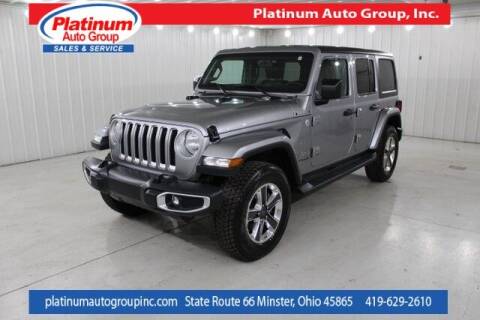 2018 Jeep Wrangler Unlimited for sale at Platinum Auto Group Inc. in Minster OH