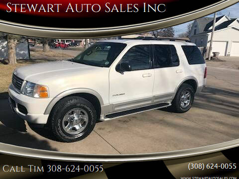 2002 Ford Explorer for sale at Stewart Auto Sales Inc in Central City NE