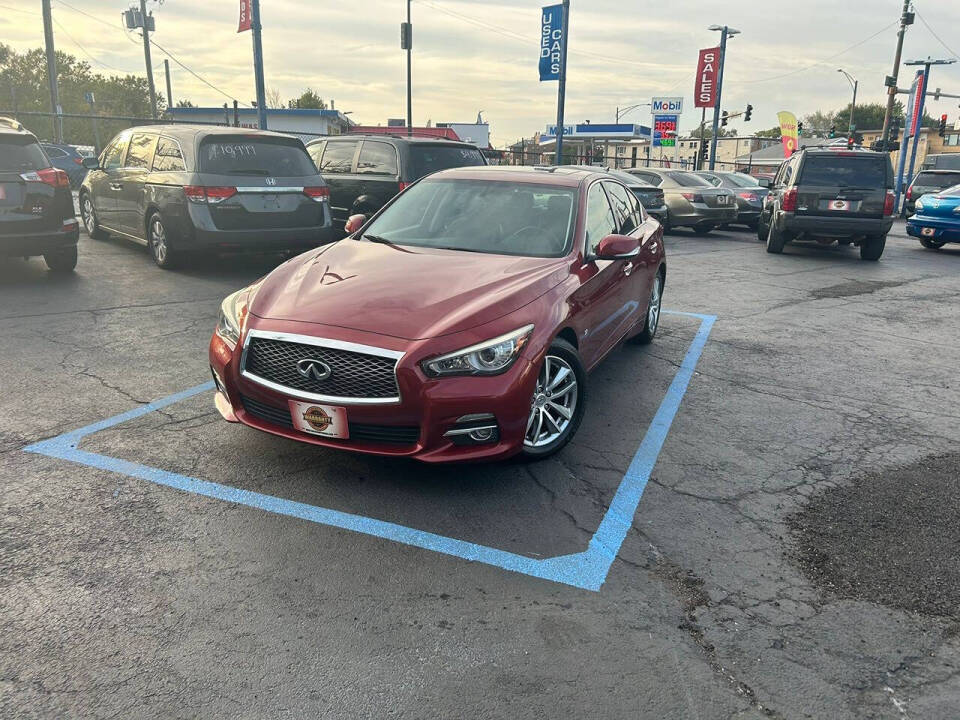 2015 INFINITI Q50 for sale at Chicago Auto House in Chicago, IL