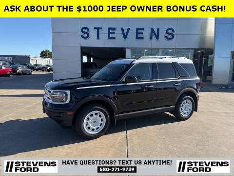 2024 Ford Bronco Sport for sale at STEVENS FORD in Enid OK