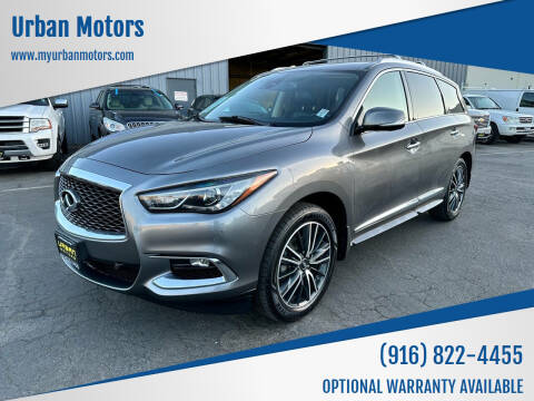 2017 Infiniti QX60 for sale at Urban Motors in Sacramento CA