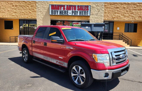 2011 Ford F-150 for sale at Marys Auto Sales in Phoenix AZ