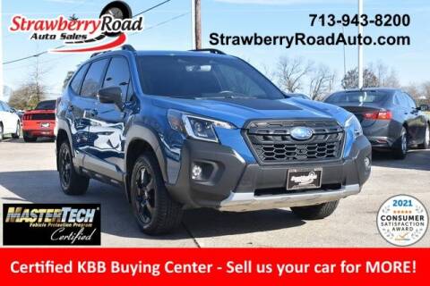 2022 Subaru Forester for sale at Strawberry Road Auto Sales in Pasadena TX