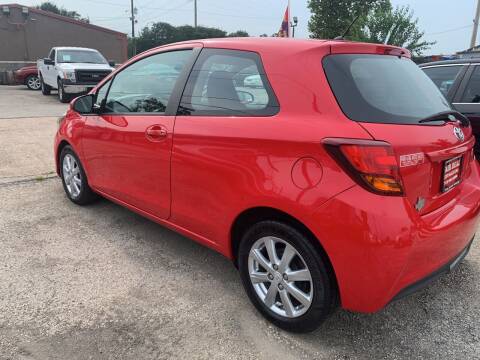 2015 Toyota Yaris for sale at FAIR DEAL AUTO SALES INC in Houston TX