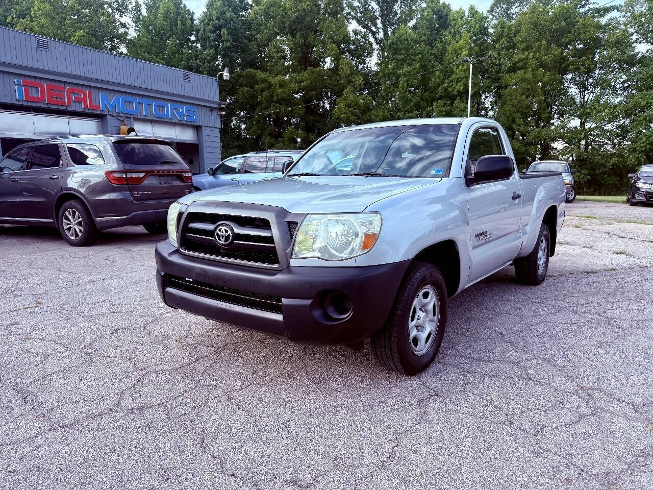 Silver 2006 Toyota Tacoma Base 2dr Regular Cab SB 4A 2