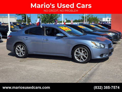 2011 Nissan Maxima for sale at Mario's Used Cars in Houston TX