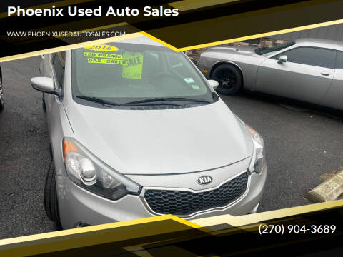 2016 Kia Forte for sale at Phoenix Used Auto Sales in Bowling Green KY