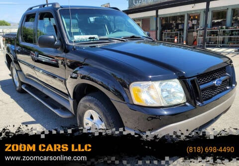 2003 Ford Explorer Sport Trac for sale at ZOOM CARS LLC in Sylmar CA