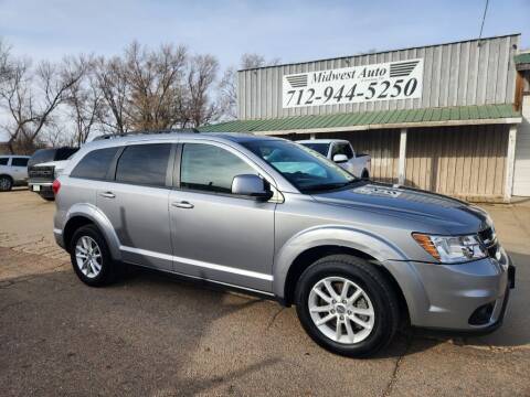 2016 Dodge Journey for sale at Midwest Auto of Siouxland, INC in Lawton IA