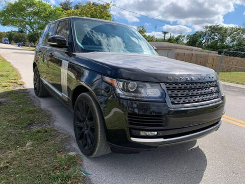 2015 Land Rover Range Rover for sale at Elite cars & trucks group Inc in Hollywood FL