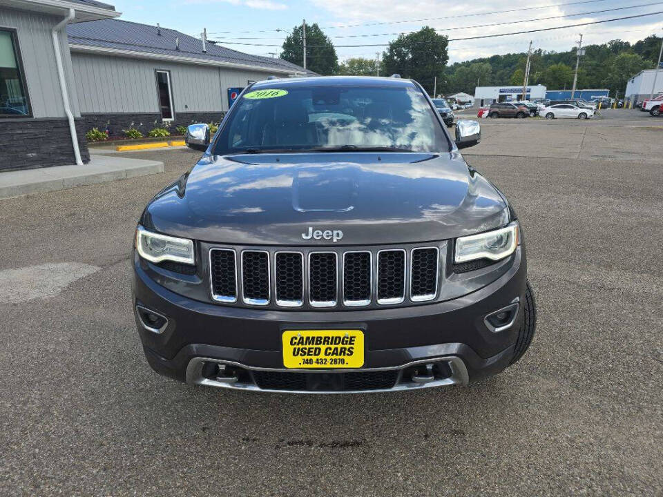 2016 Jeep Grand Cherokee for sale at Cambridge Used Cars in Cambridge, OH