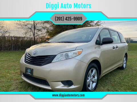 2013 Toyota Sienna for sale at Diggi Auto Motors in Jersey City NJ