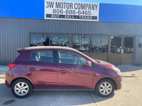 2017 Mitsubishi Mirage for sale at 3W Motor Company in Fritch TX