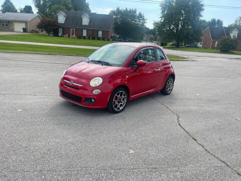 2012 FIAT 500 for sale at CR Auto Sales LLC in Jeffersonville IN