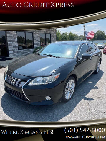 2013 Lexus ES 350 for sale at Auto Credit Xpress in North Little Rock AR