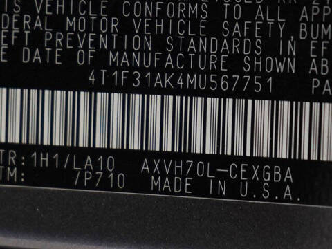 2021 Toyota Camry Hybrid XLE